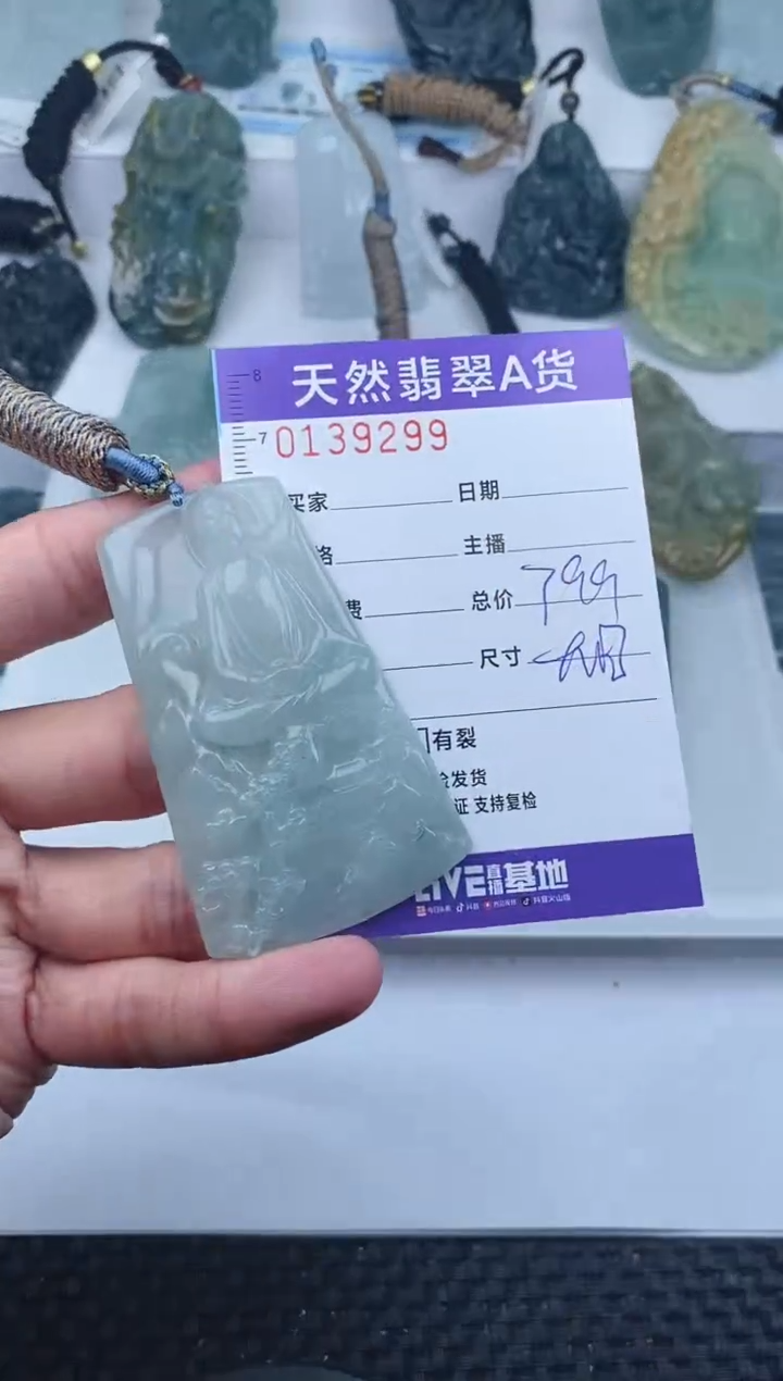 【闪购商品】翡翠颈饰未镶嵌       299