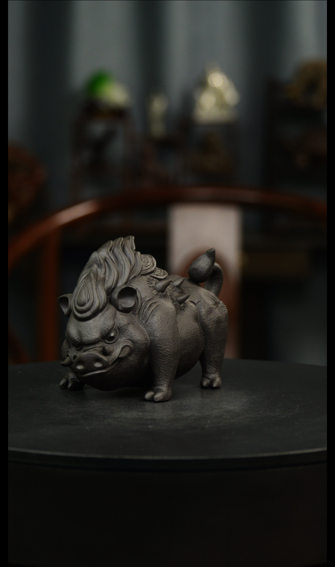 野猪王 宜兴摆件