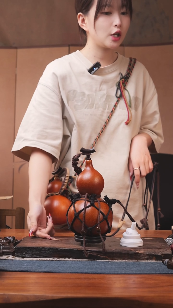 1114号精品大漆葫芦防腐防渗装水茶酒