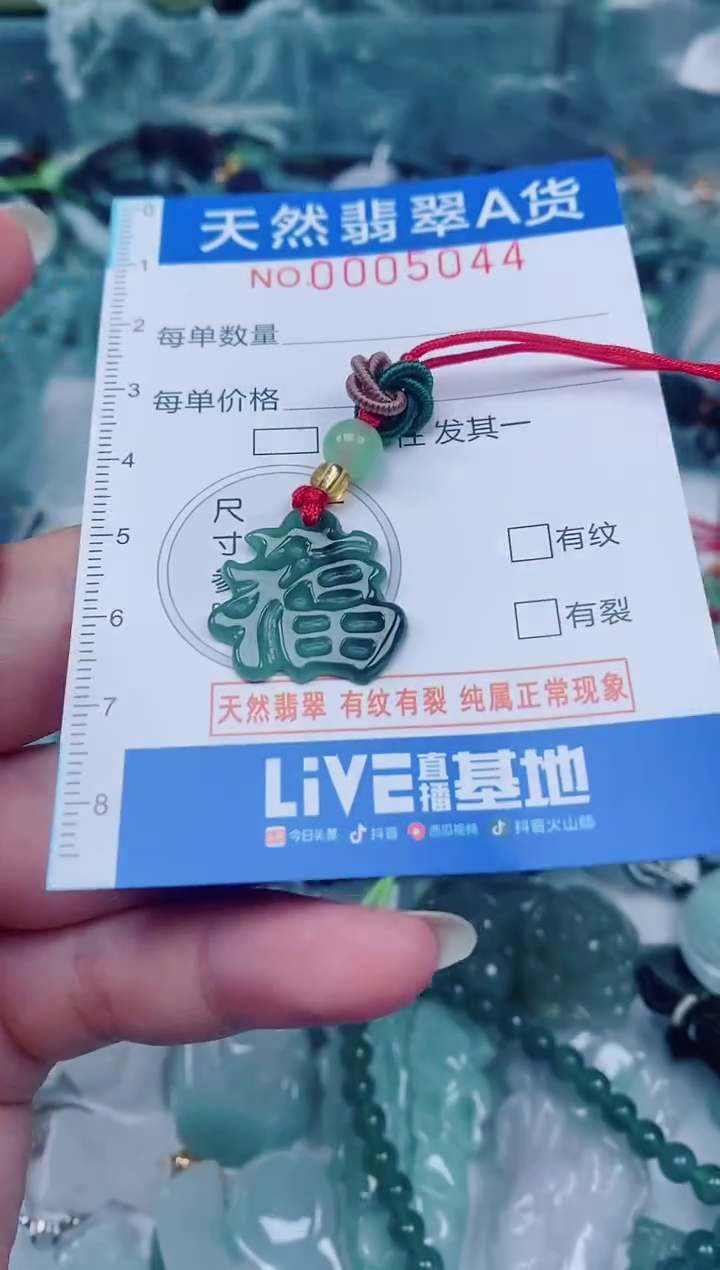 颈饰未镶嵌翡翠00005044