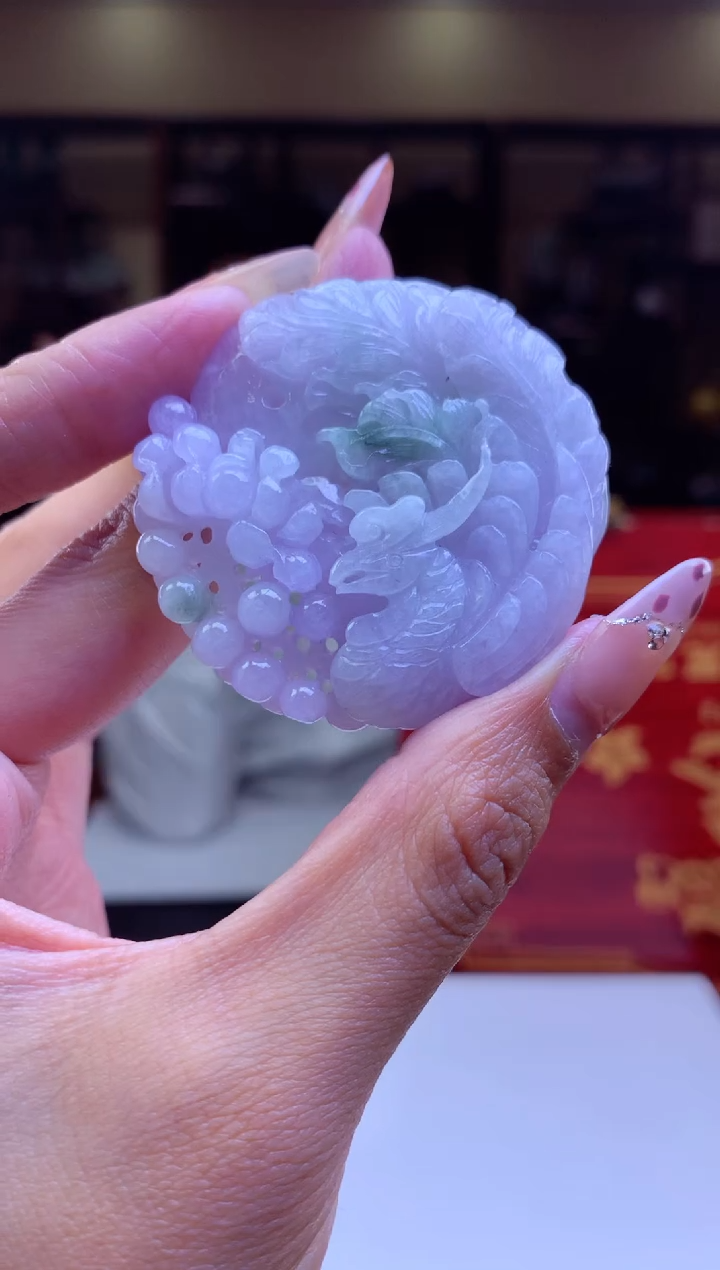 【闪购商品】定制翡翠未镶嵌挂件发货（拍一发一）