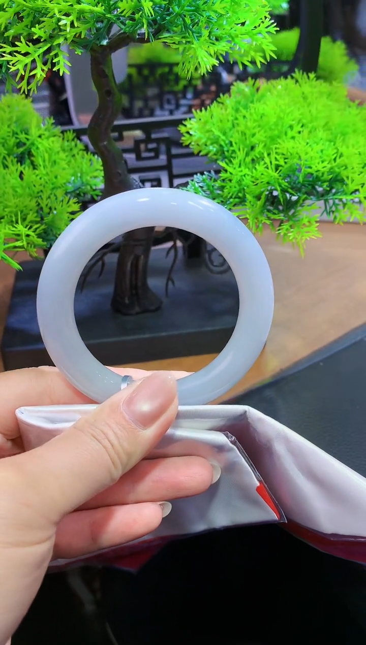 未镶嵌手镯翡翠S06天然A货缅甸翡翠54.3