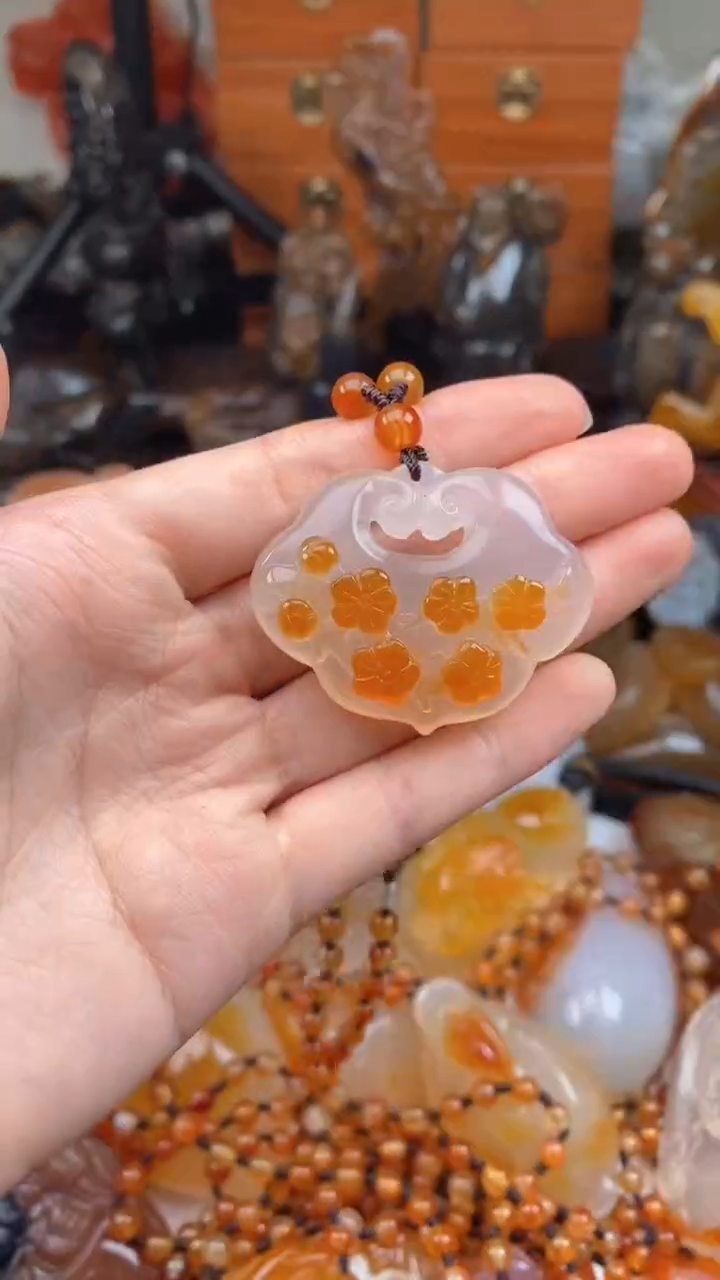 【闪购商品】玛瑙/玉髓颈饰未镶嵌AA