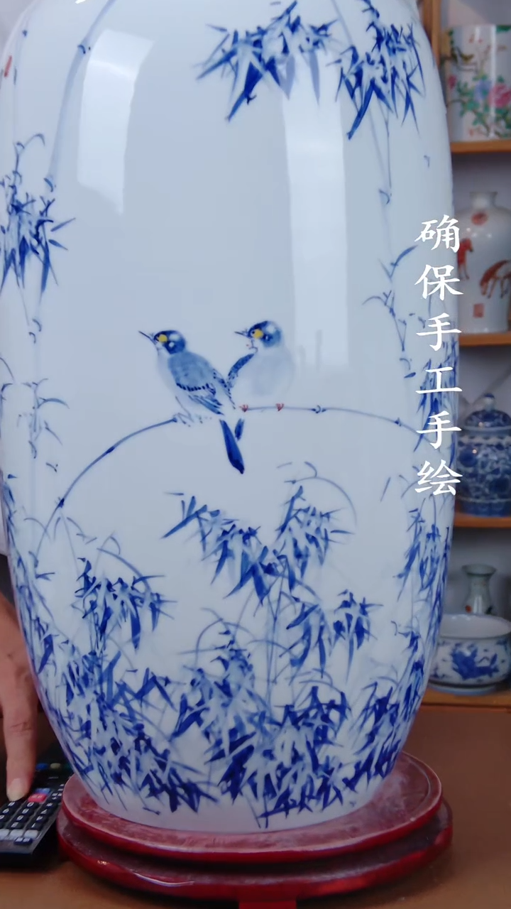 摆件景德镇手工手绘陶瓷摆件42