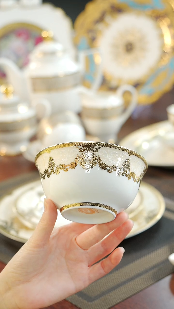 【闪购商品】瓷片4.5英寸水果碗福利价