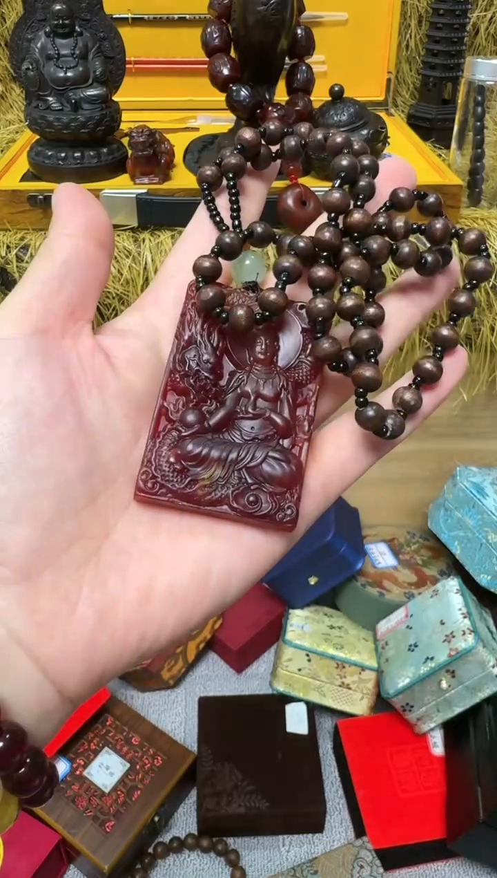 【闪购商品】琥珀颈饰未镶嵌专属链接