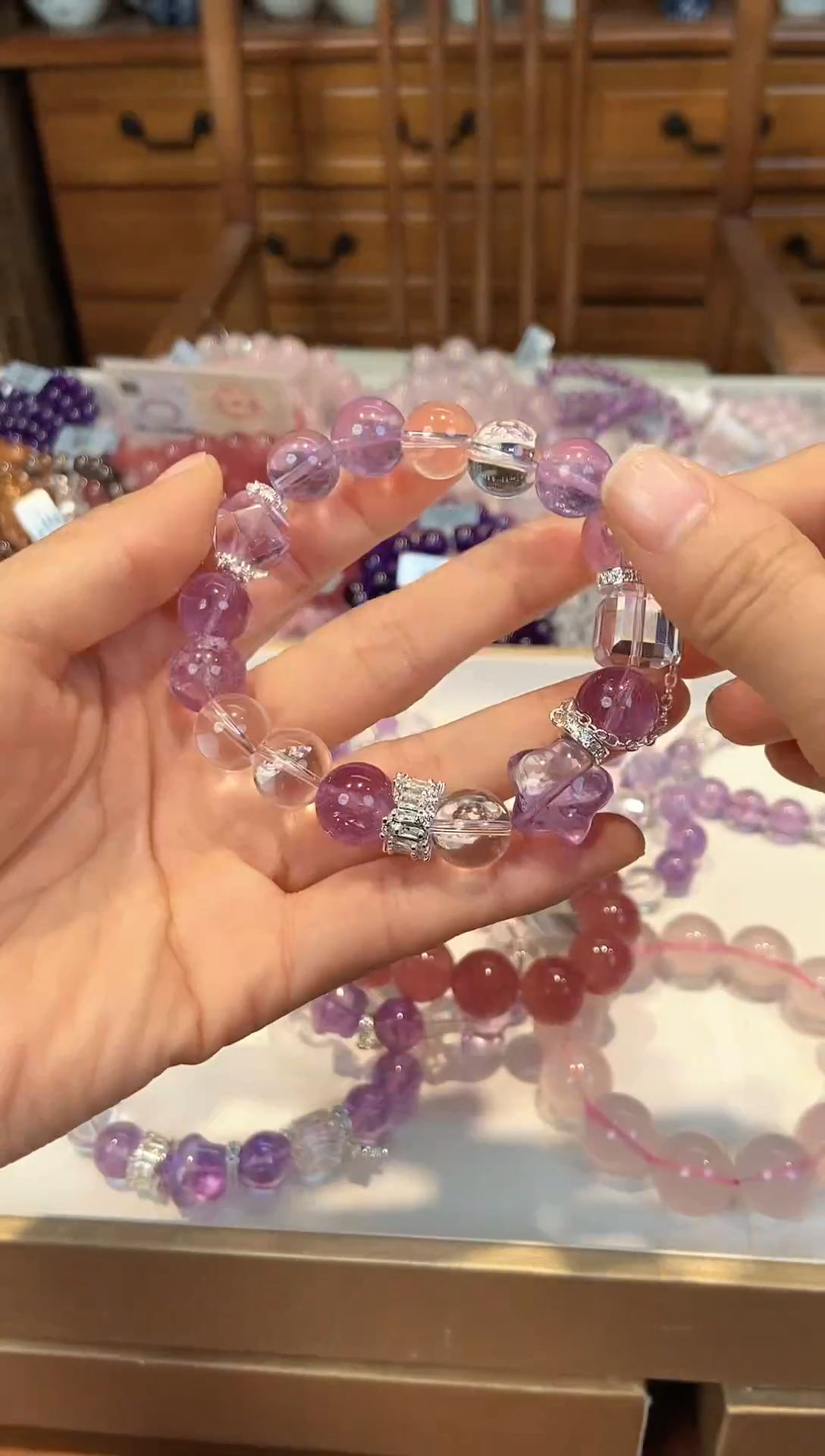 【闪购商品】水晶手串未镶嵌手串