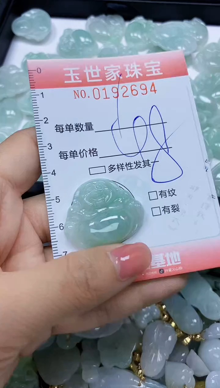 【闪购商品】翡翠颈饰未镶嵌闪购商品00192694