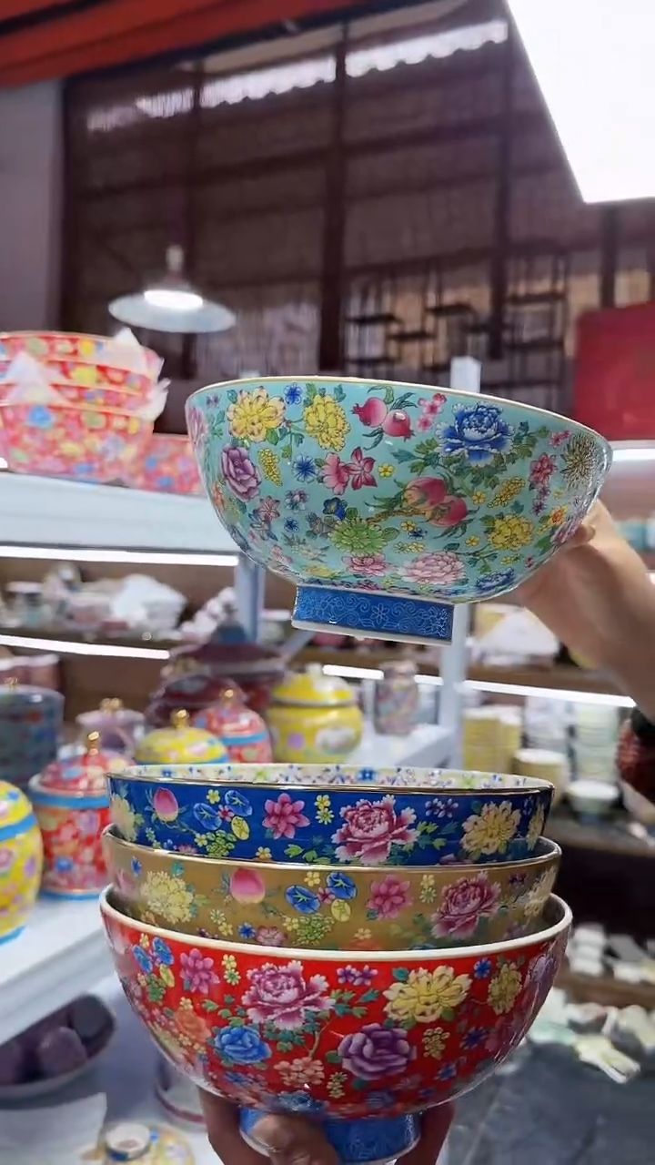 【闪购商品】瓷片8.5英寸汤碗1个景德镇陶瓷