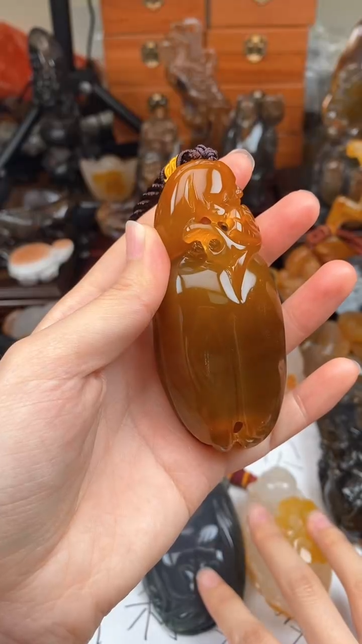 【闪购商品】玛瑙/玉髓颈饰未镶嵌AA