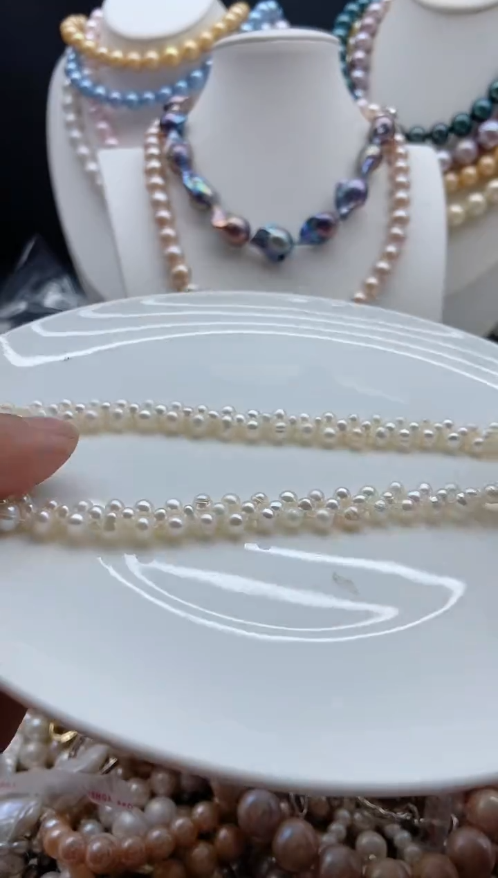 【闪购商品】淡水珍珠颈饰未镶嵌1