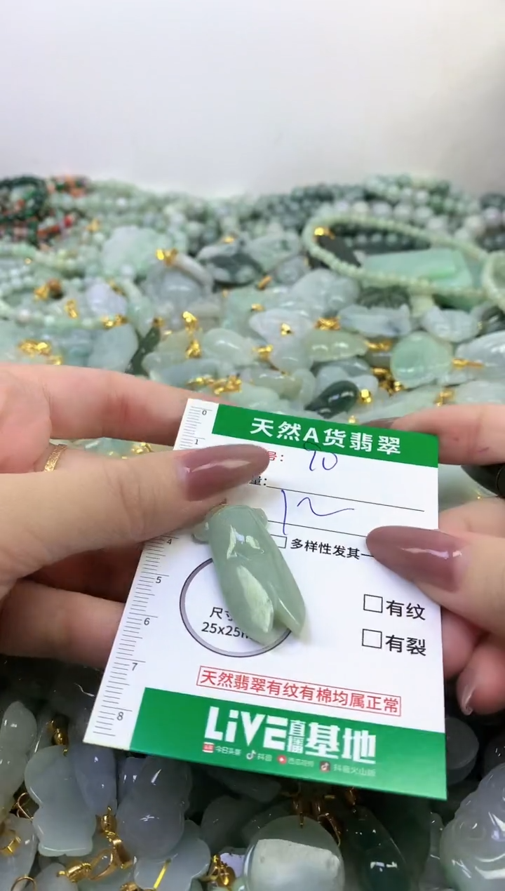 颈饰未镶嵌翡翠纯天然缅甸A货翡翠