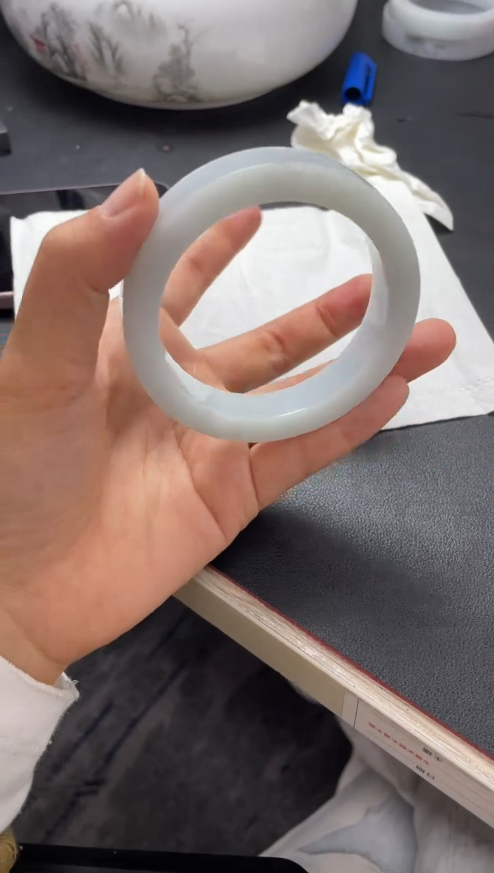 【闪购商品】定制翡翠手镯未镶嵌正圈ADL/8DZS