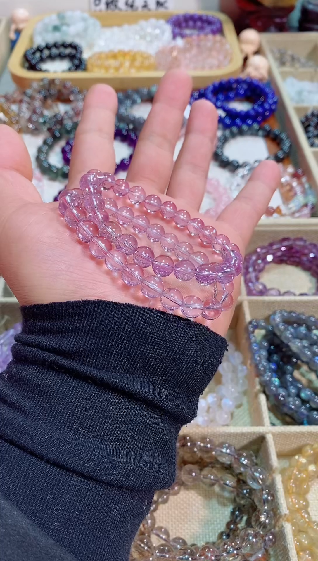 【闪购商品】紫晶手链未镶嵌玻利维亚紫水晶8m+ （多样性发其一）