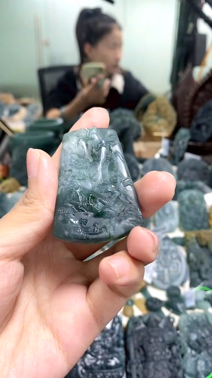 未镶嵌定制翡翠翡翠毛货不退不换12.11