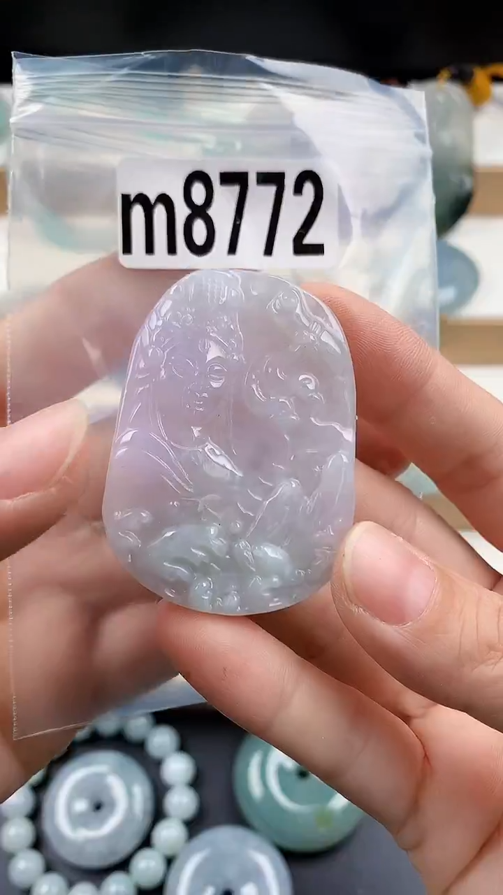 颈饰未镶嵌翡翠天然翡翠吊坠挂件