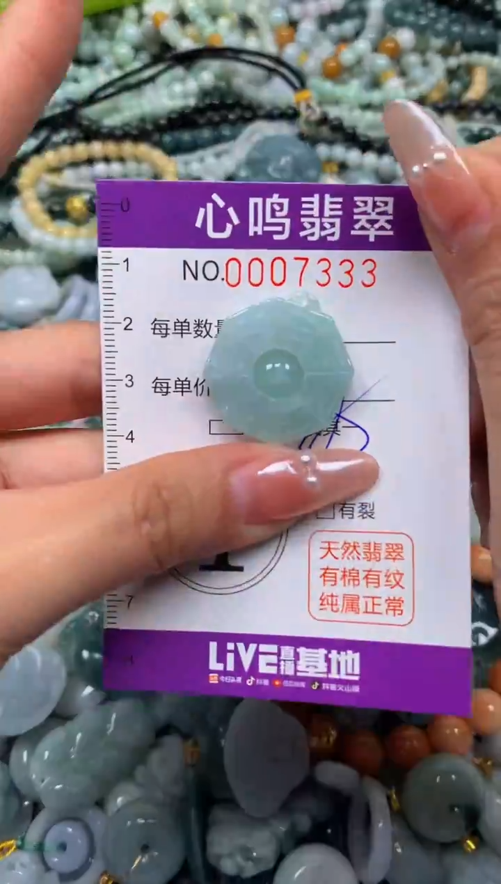 颈饰未镶嵌翡翠闪购007333