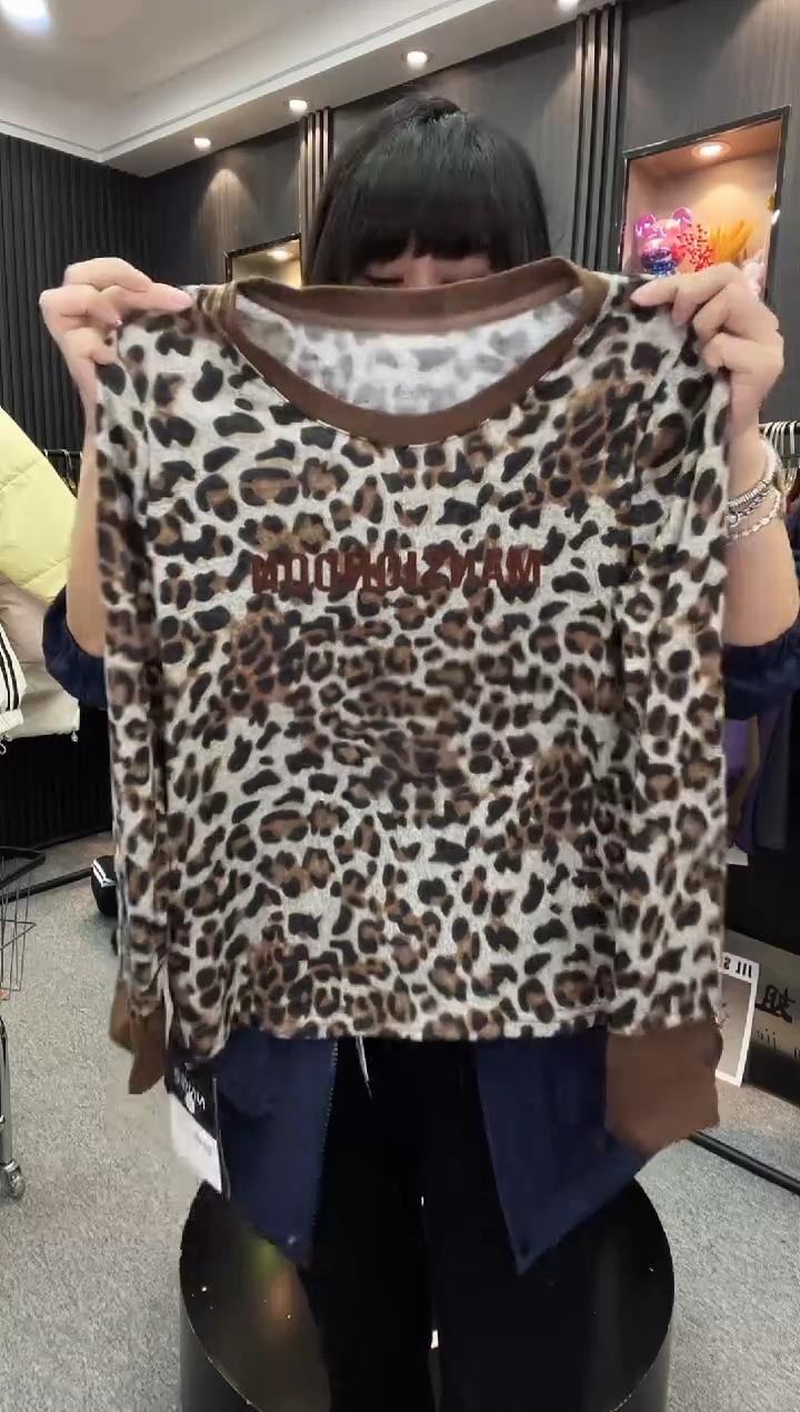 豹纹小衫-------