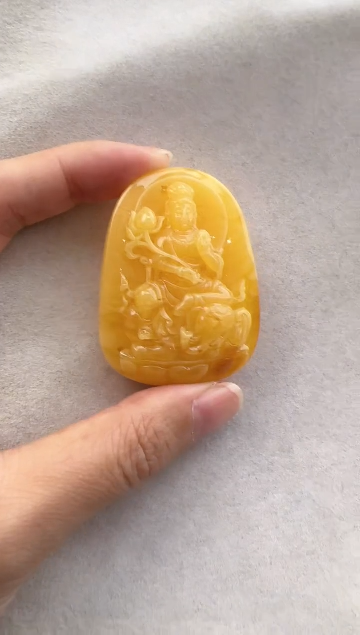 【闪购商品】定制琥珀未镶嵌10114164-普贤