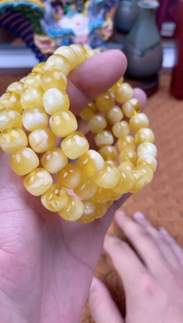 【闪购商品】琥珀裸石未镶嵌WML8460多样性发其中一件