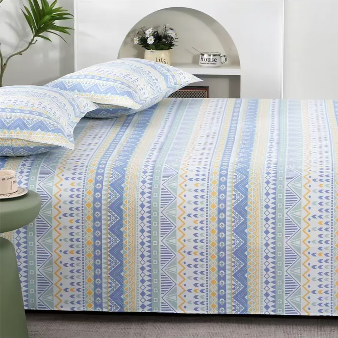 福利品-米兰-2.7米×2.4米双人床单-棉麻加厚正宗老粗布防滑防皱