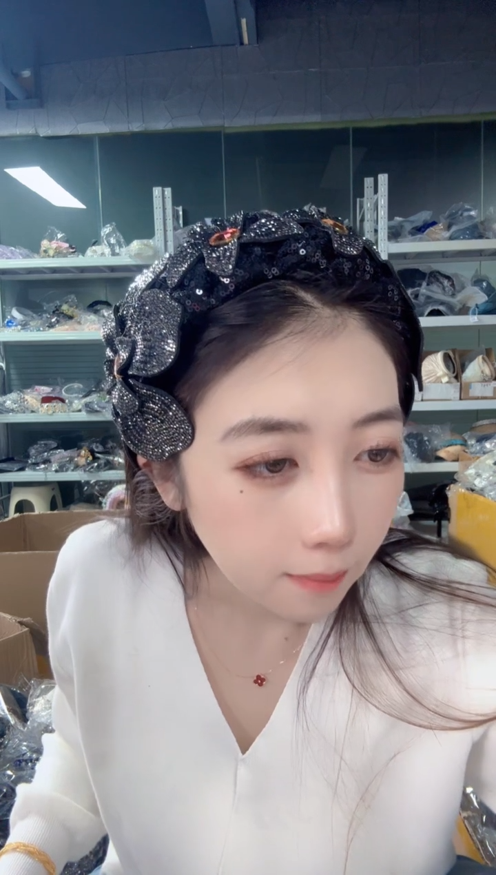 美丽诺羊毛清货发箍编号-196