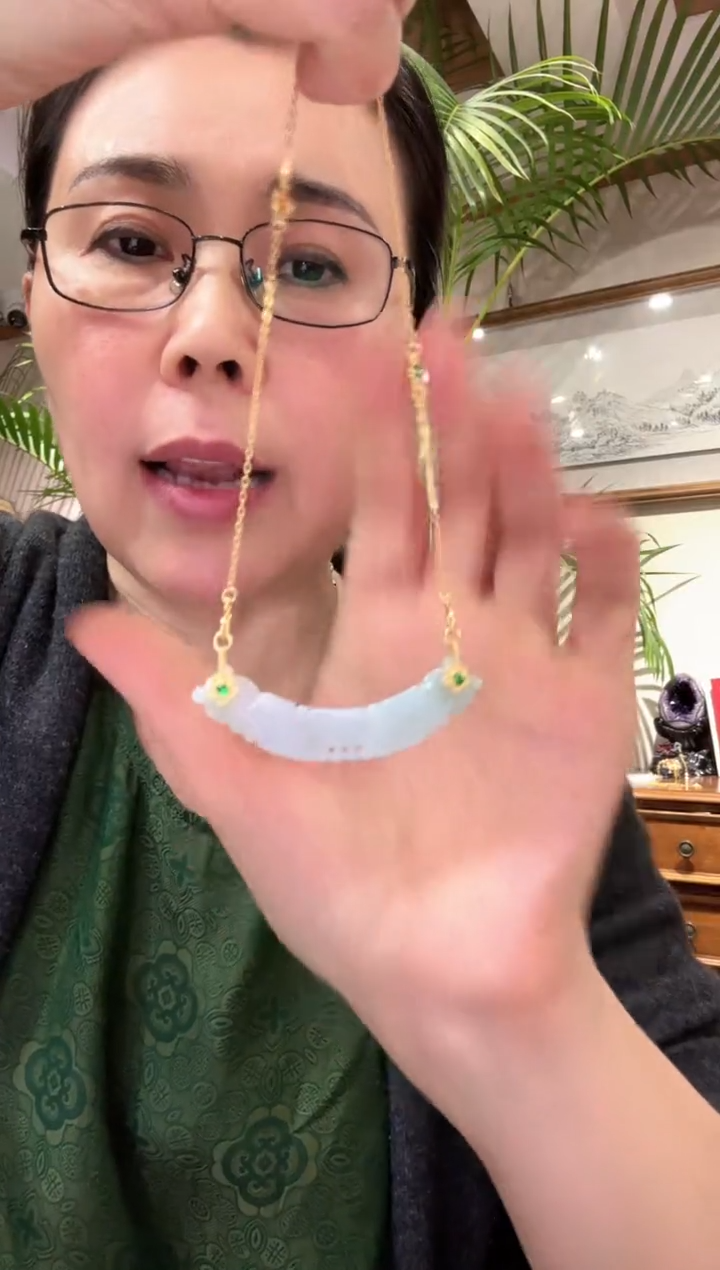 【闪购商品】翡翠颈饰未镶嵌国风