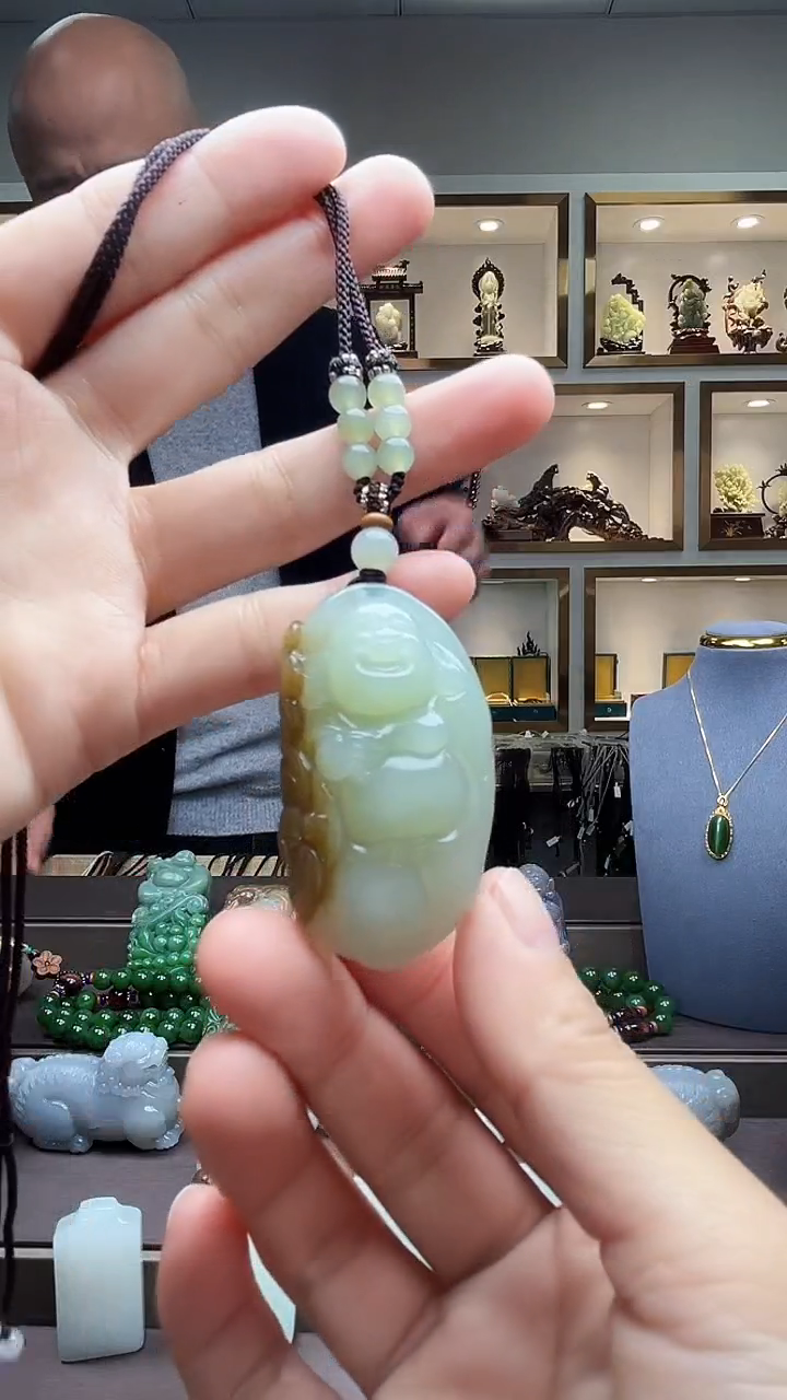 【闪购商品】和田玉颈饰未镶嵌苏