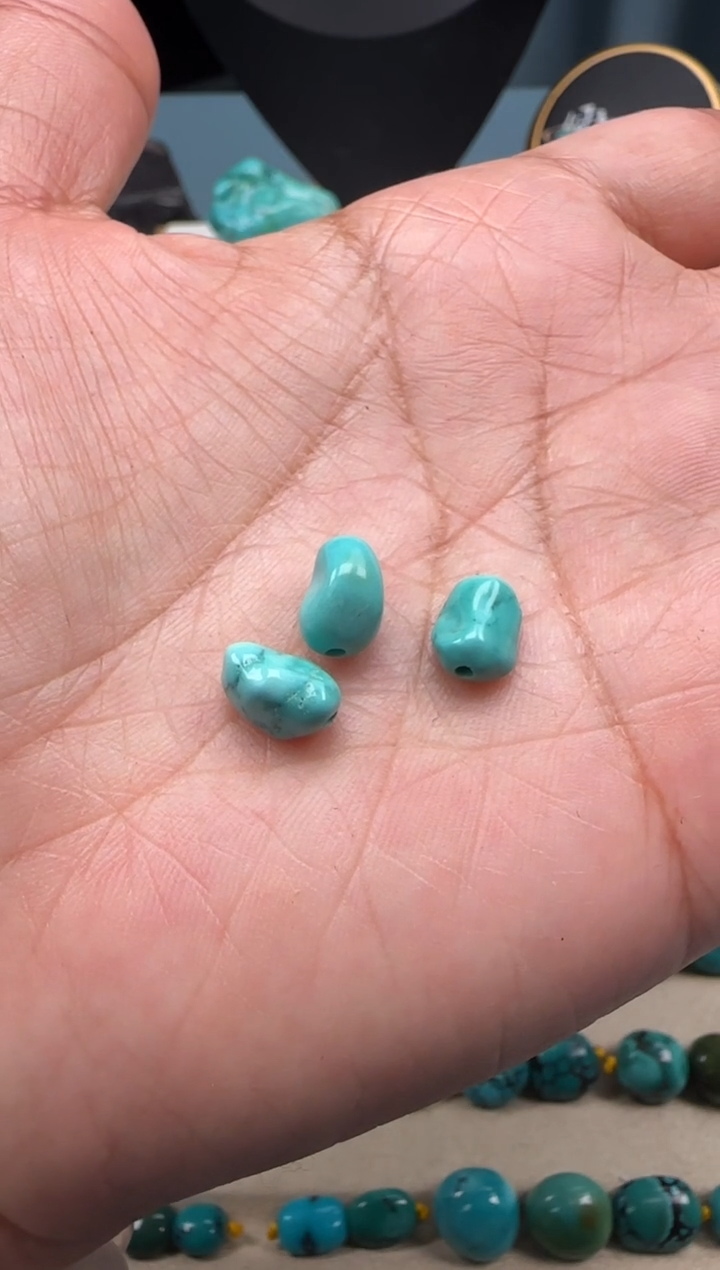 【闪购商品】绿松石珠宝奇石未镶嵌绿松石