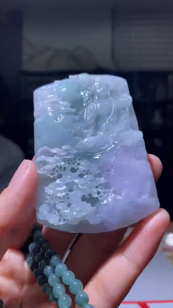 未镶嵌定制翡翠HM翡翠毛货HZ-23