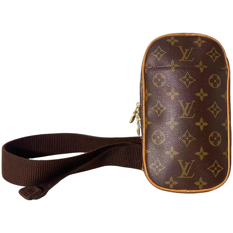 95新 LouisVuitton/路易威登 棕老花胸包/180
