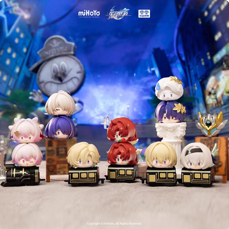 【亦亩田】崩坏星穹铁道叠叠乐第二弹潮流盲盒周边摆件miHoYo