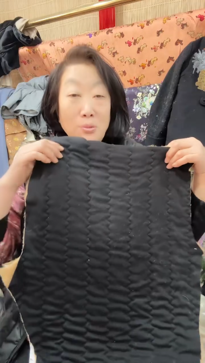 石墨烯黑色女棉裤一条（不加裆）   392号