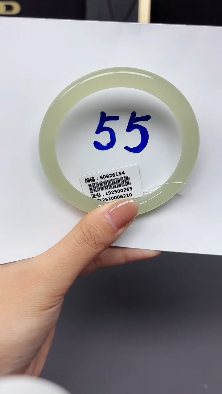未镶嵌手镯和田玉6154