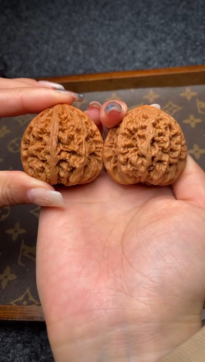 把件文玩核桃B130号45尺粗筋