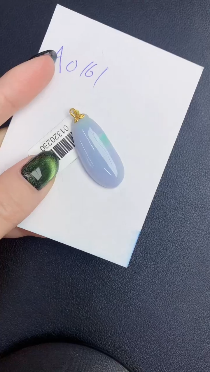 【闪购商品】翡翠颈饰18K金镶嵌0000000000