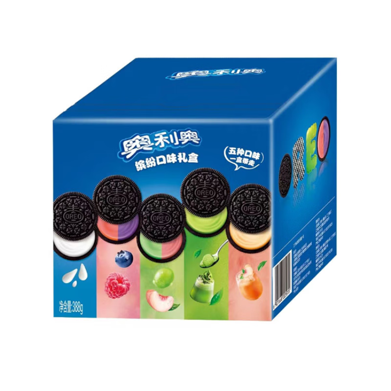 奥利奥夹心饼干缤纷口味混合装388g/盒