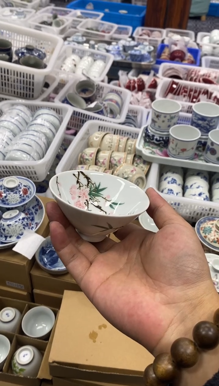 摆件陶景德陶瓷茶具容量约80