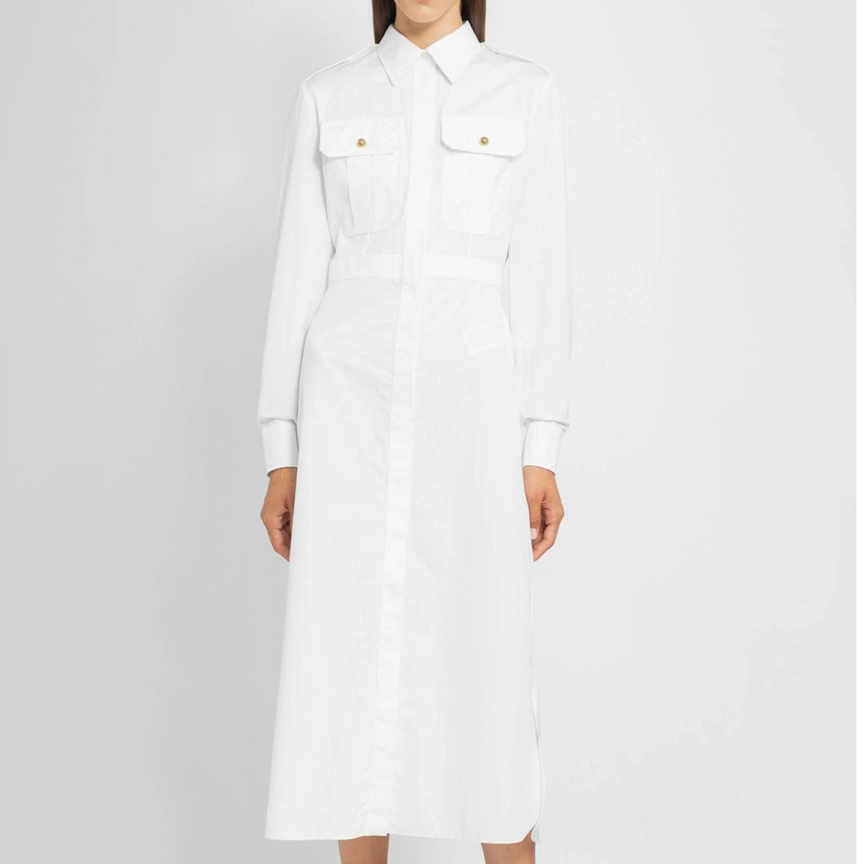 未使用 Alexander McQueen/亚历山大·麦昆 女士白色连衣裙155703