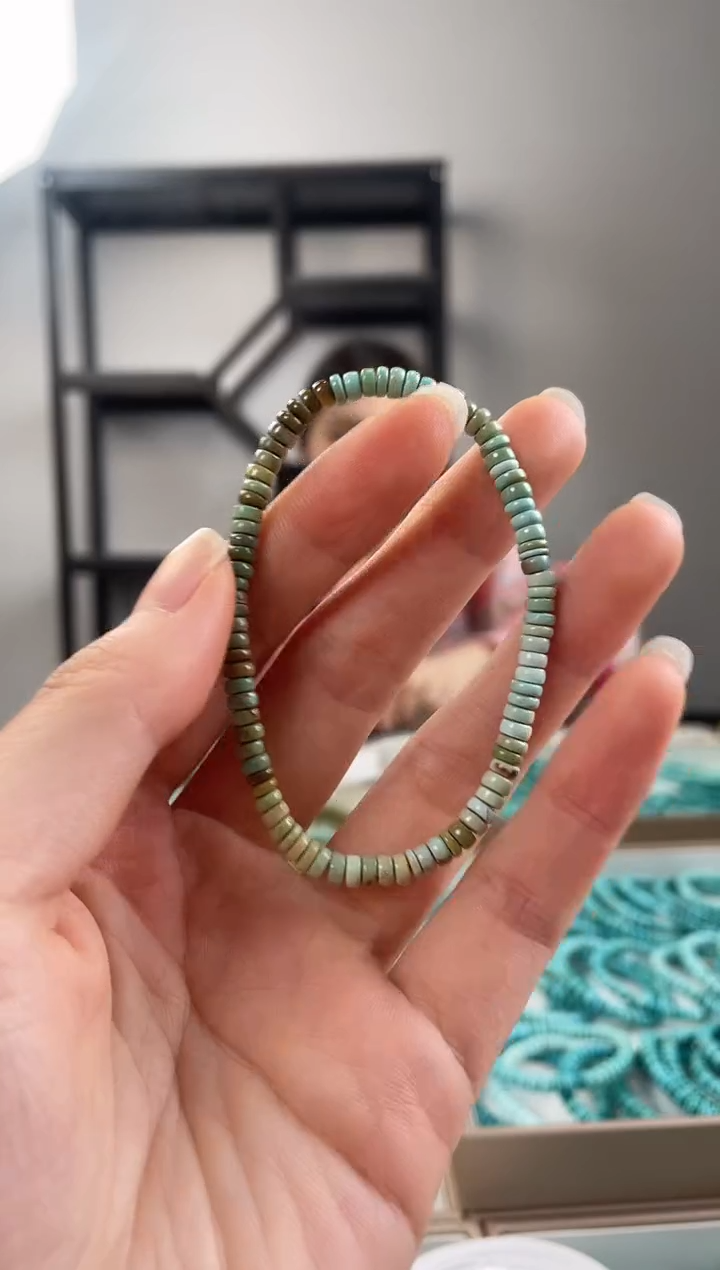 【闪购商品】绿松石珠宝奇石未镶嵌4.1+mm