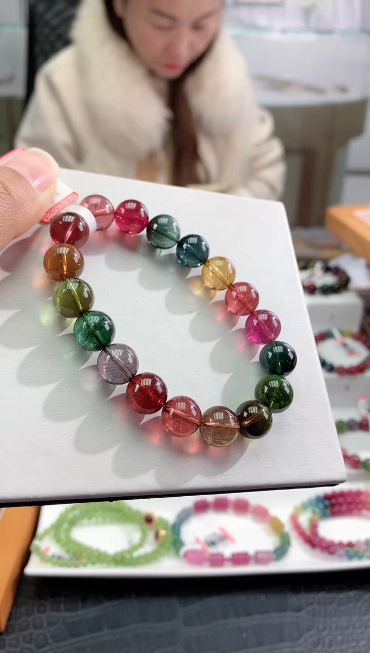 【闪购商品】碧玺手链未镶嵌多样性发一条