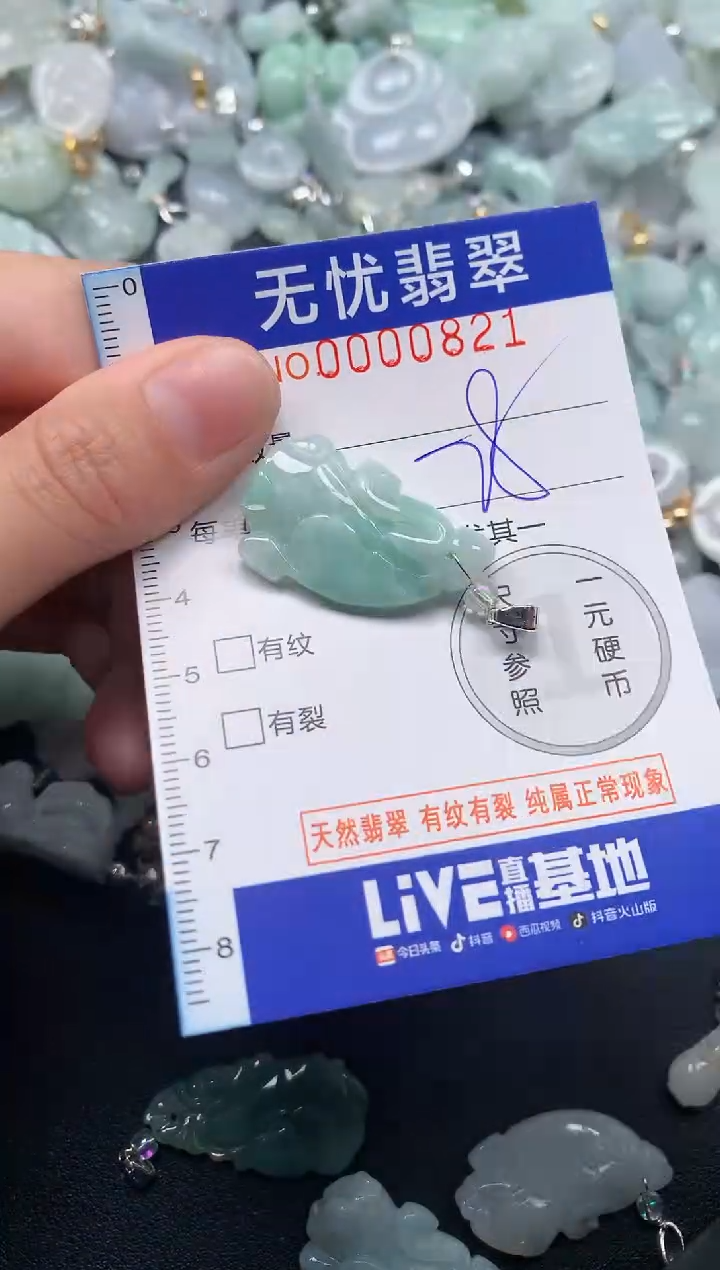 颈饰未镶嵌翡翠821