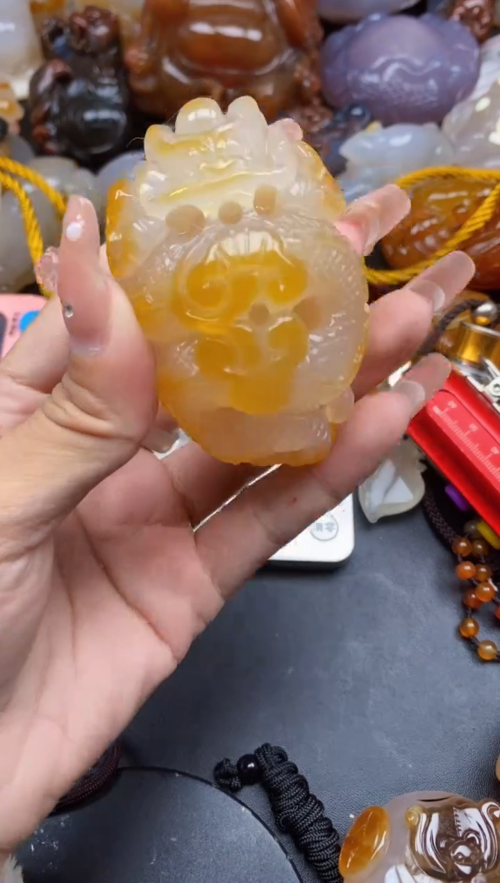 【闪购商品】玛瑙/玉髓颈饰未镶嵌ll