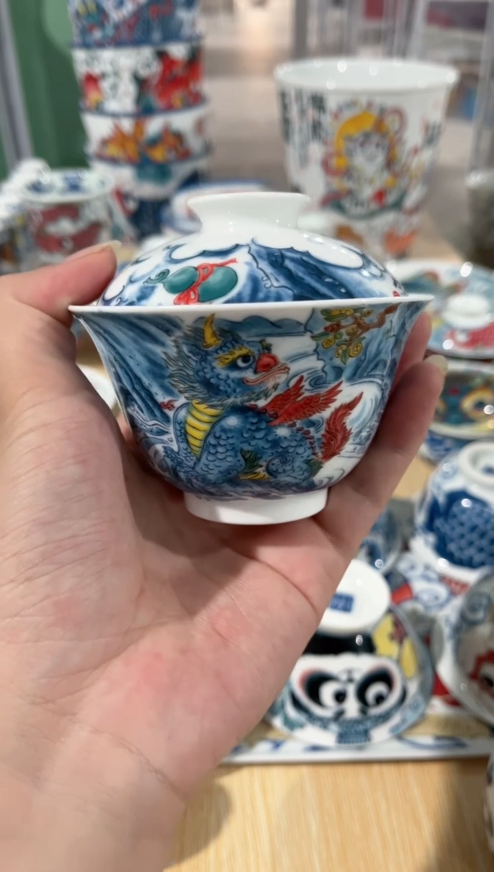拙明院（微瑕价格）盖碗