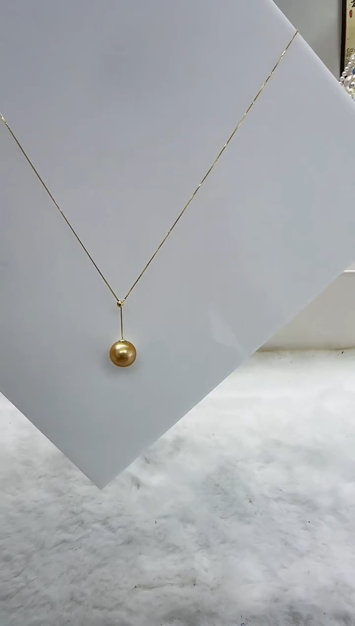 【闪购商品】海水珍珠DA18K金镶嵌ss610 套链