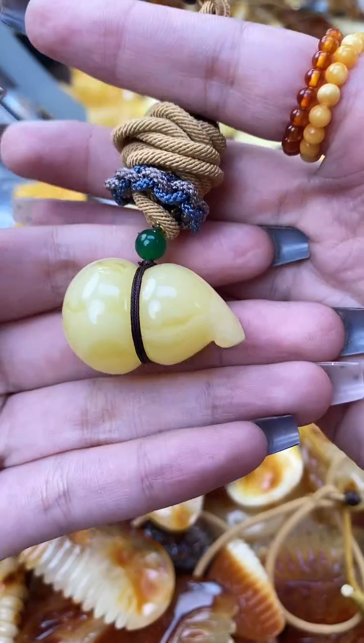 裸石琥珀未镶嵌天然琥珀蜜蜡