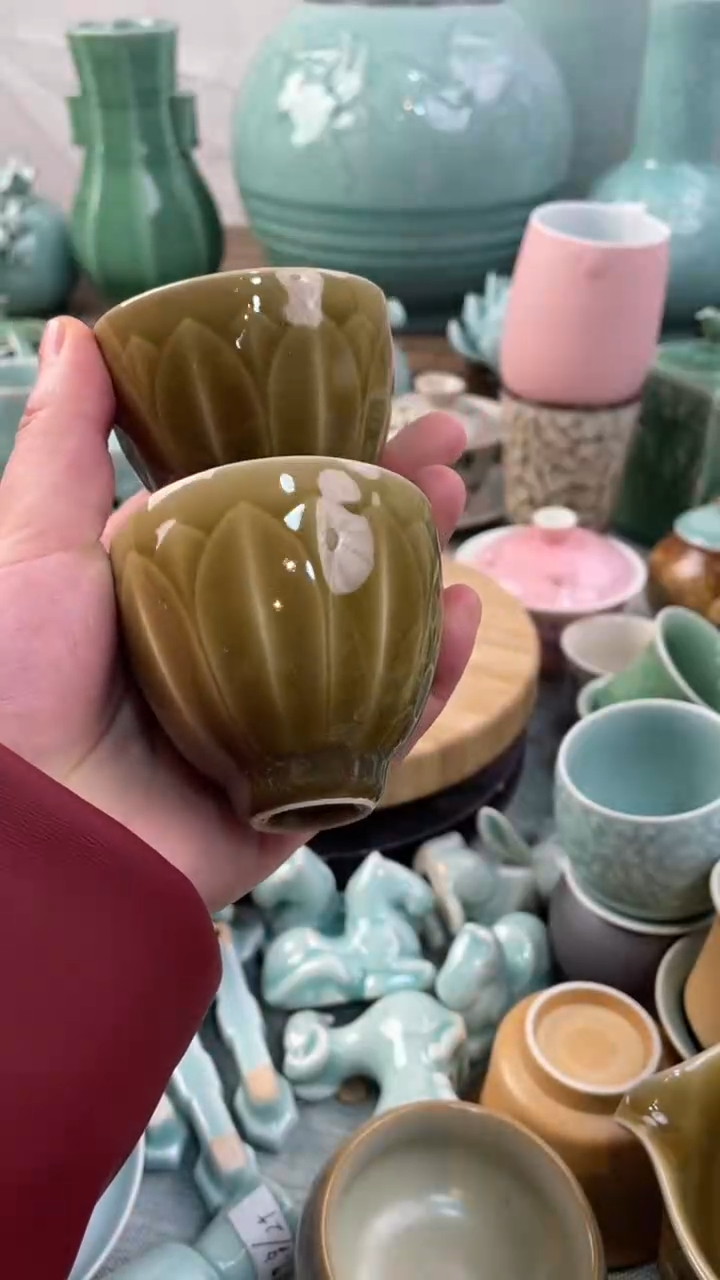 【闪购商品】2个 特价福利 微瑕 慧仙青瓷