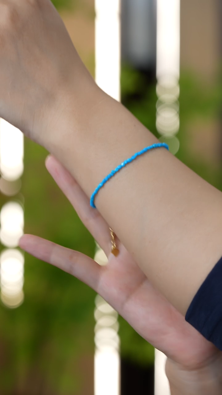 未镶嵌绿松石手链秒拍号11