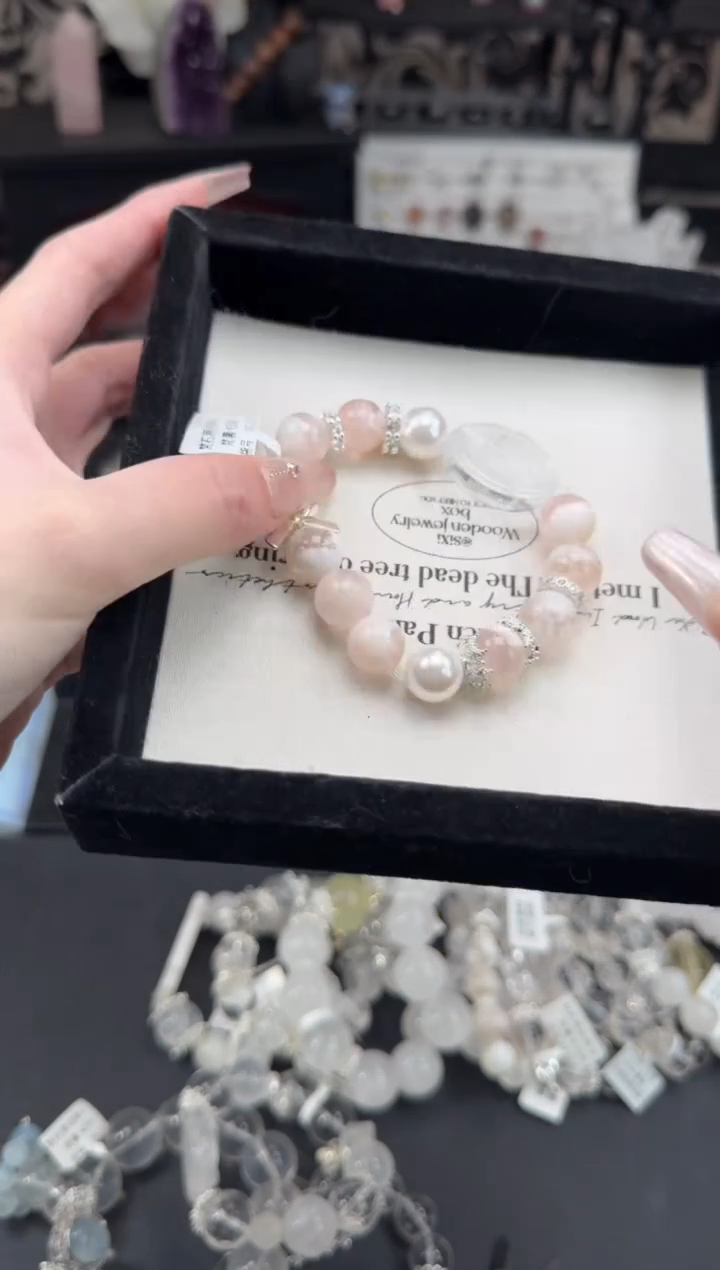 【闪购商品】水晶手链未镶嵌天然水晶 多样性发货