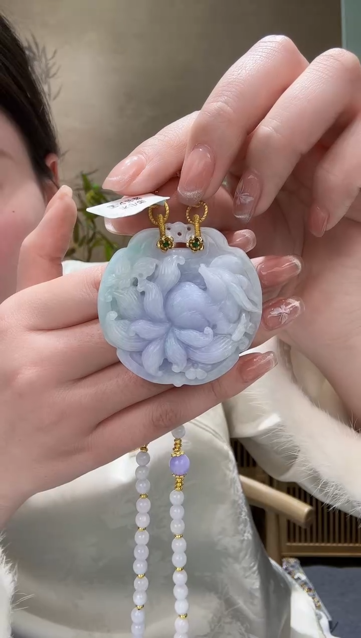 【闪购商品】翡翠颈饰未镶嵌吊坠